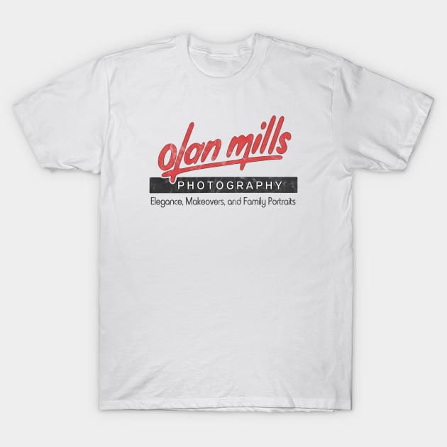 Olan Mills Photography T-Shirt by karutees